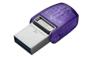 Kingston DataTraveler microDuo 3C | dtduo3cg3/256gb | USB-Flash-Laufwerk
