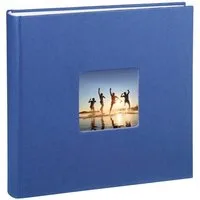Hama Fotoalbum Jumbo Fotoalbum 30 x 30 cm, 100 Seiten, Album, Blau