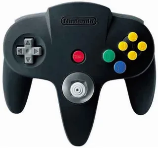 Nintendo 64 Controller schwarz