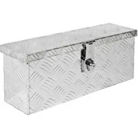 Trucky Anhänger-Deichselbox Truckbox Box Werkzeugkiste Anhängerbox Deichselbox 15 Größen Alumium