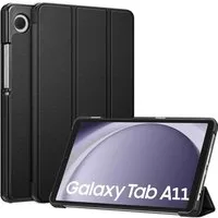 SmartUP Tablet-Hülle für Samsung Galaxy Tab A11 Klapphülle Tasche Case Cover Schutzglas 9H 8,7 Zoll, integrierte Standfunktion, integrierter Magnetverschluss