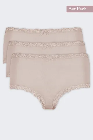 Nina von C. - Taillenslip 3er Pack voile de rose - Gr. - 42