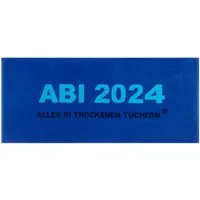 Egeria Strandtuch ABI 2024 Kornblau, Frottee (1-St), Strandlaken, Strandtuch, Badetuch, Abitur