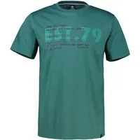 LERROS T-Shirt T-Shirt mit Brustprint, Grosse Grössen