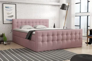 Boxspringbett Schlafzimmerbett ANKER 200x200cm in div. Farbvarianten