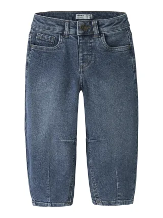 NAME IT - NMFBELLA BALLOON JEANS 2441-SM NOOS Faded Denim - Gr. - 122