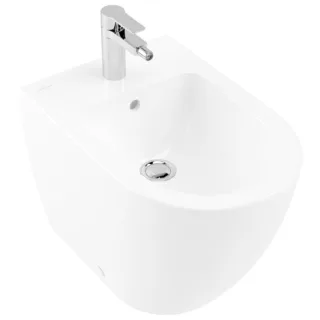 Villeroy & Boch Stand-Bidet Subway 2.0 54010001 weiß, 1 Hahnloch, Überlauf