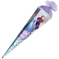 Roth Schultüte Roth Schultüte Disney Frozen Glitter eckig Schutzspitze Tüllverschluss