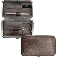 PFEILRING Maniküre-Etui, 3 tlg., Rahmenetui in Metall-Optik