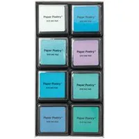 Rico Design Stempel Stempelkissen-Set Paper Poetry, 8-tlg