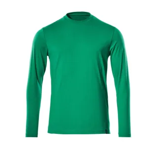 MASCOT Herren Langarmshirt Grasgrün 4XL - 20181-959-333-4XLONE