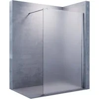 SONNI Walk-in-Dusche Walk-In Dusche, Duschkabine, 80-140cm mit Stabilisator,Höhe: 2000 mm, mit Verstellbereich, Höhe 200cm