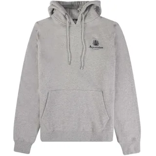 Aquascutum Active - Grauer Kapuzenpullover mit kleinem Logo