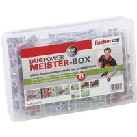 fischer Schrauben- und Dübel-Set Fischer Meister-Box Duopower - 160 Stück