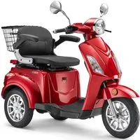 Luxxon Elektromobil E3800, 800 W, 20 km/h, (Elektroroller, Korb), bis zu 65 km Reichweite, Elektro Dreirad, Seniorenmobil