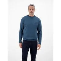 LERROS Sweatshirt Urbaner Sweatshirtstyle, weiche Haptik Unifarbenes Herren‑Sweatshirt, hoher Tragekomfort, REGULAR FIT