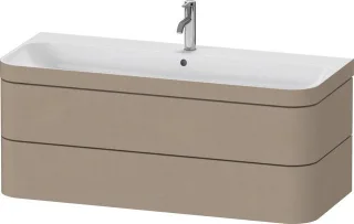 Duravit Happy D.2 Plus c-bonded Set wandhängend Leinen 1175x490x480 mm - HP4639O75750000 HP4639O75750000