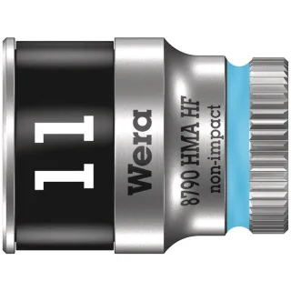 Wera 8790 HMA HF Zyklop-Steckschlüsseleinsatz mit 1/4"-Antrieb mit Haltefunktion Cyan - 05003726001