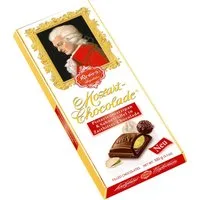 Reber Schokolade, Reber Mozart Schokolade gefüllt mit Pistazien Marzipan Trüffel 100g