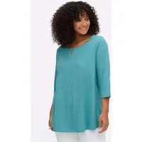 Sheego T-Shirt 3/4-Arm-Shirt 3/4-Arm