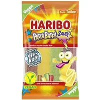 HARIBO Süßigkeit, Haribo Pasta Basta extrasaure Fruchtgummi Streifen vegan 160g
