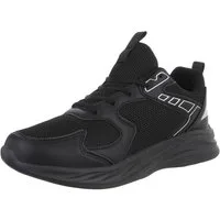 Coolwalk Herren Low-Top Freizeit Sneaker (88843935) Flach Sneakers in Schwarz