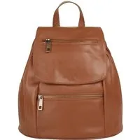 Samantha Look Cityrucksack, echt Leder, Made in Italy
