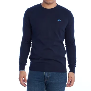 Regular Fit Rundhalspullover YMS010-XC008 Herren