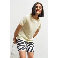 SENSES.THE LABEL Rundhalsshirt aus Baumwolle