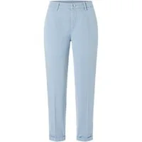 MAC Chinohose CHINO turn up mit dezentem Glanz, elegant und sportiv zugleich