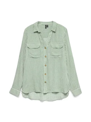 VERO MODA - VMBUMPY L/S SHIRT NEW WVN NOOS - Gr. - S