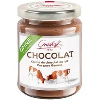 Grashoff Schokoaufstrich, Grashoff Milch Chocolat der pure Genuss mit belgischer Schokolade 250g