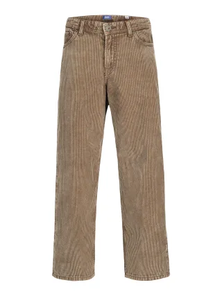 JACK&JONES - JPSTALEX ORIGINAL WASHED CORDUROY JNR Braun - Gr. - 152