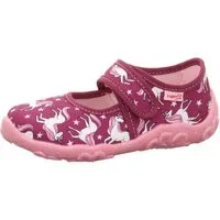 Superfit BONNY, WMS: mittel Hausschuh Kindergartenschuh mit Einhorn-Motiv, Größenschablone zum Download