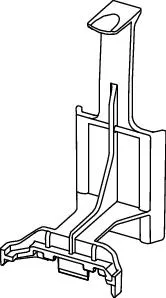 Tece -Ersatzteil Niederhalter Ablaufventil für Spülkasten 320 mm, 9820667 9820667