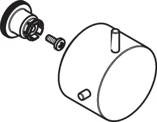 Hansgrohe Griff Axor Starck Quattro chrom , 10993000 10993000