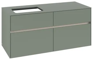 Villeroy & Boch Waschtischunterschrank Collaro C113B0 1200x548x500mm m. Bel. 4 Ausz. Waschtisch li S C113B0AF