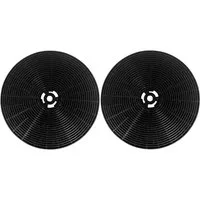 Trade-Shop Aktivkohlefilter 2x passend für KKT Kolbe K111 MIZ1000N MIZ1000, Bomann KF574 257400, KKT Kolbe K111, Belling 082663849