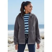 Elbsand Fleecejacke mit Kapuze
