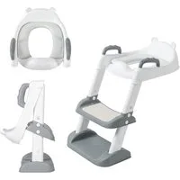 P & K Töpfchen Toilettensitz mit Leiter & Tritthocker – Töpfchentraining