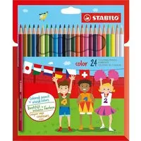 STABILO Buntstift 24 color Buntstifte farbsortiert