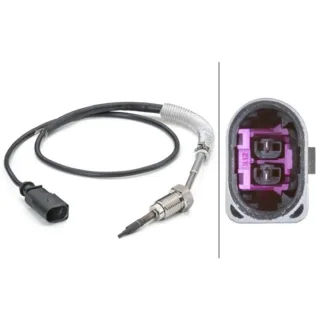 Hella Abgastemperatursensor Audi Seat Skoda VW 6PT014494-261