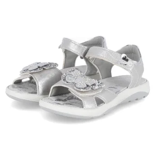 Lurchi Sandalen FARFALLA  Silber - Gr. 31 -  Leder und Synthetik