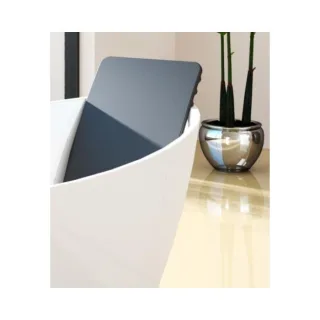 Hoesch Rückenlehne Namur 69194 676 x 360 mm, Material Polyurethan schwarz