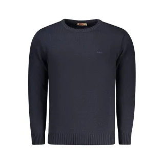 Rifle Blue Acryl Herrenpullover