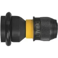 Adapter DT7508, 1/2" 4-kant auf 1/4" 6-kant schwarz/gelb, für Schlagschrauber