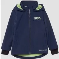 s.Oliver Funktionsjacke Outdoor-Jacke Wetterfeste Softshell-Jacke mit Neoprenbündchen und Daumenloch