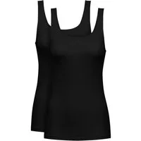 Mey Tanktop Pure Sense (2er Pack) ohne auftragende Seitennähte, schmale Passform