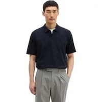 Marc O'Polo Poloshirt im strukturierten Karo-Jacquard