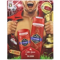 Old Spice Pflege-Geschenkset Old Spice Captain Geschenkset Deo Stick 50ml & 3in1 Duschgel 250ml